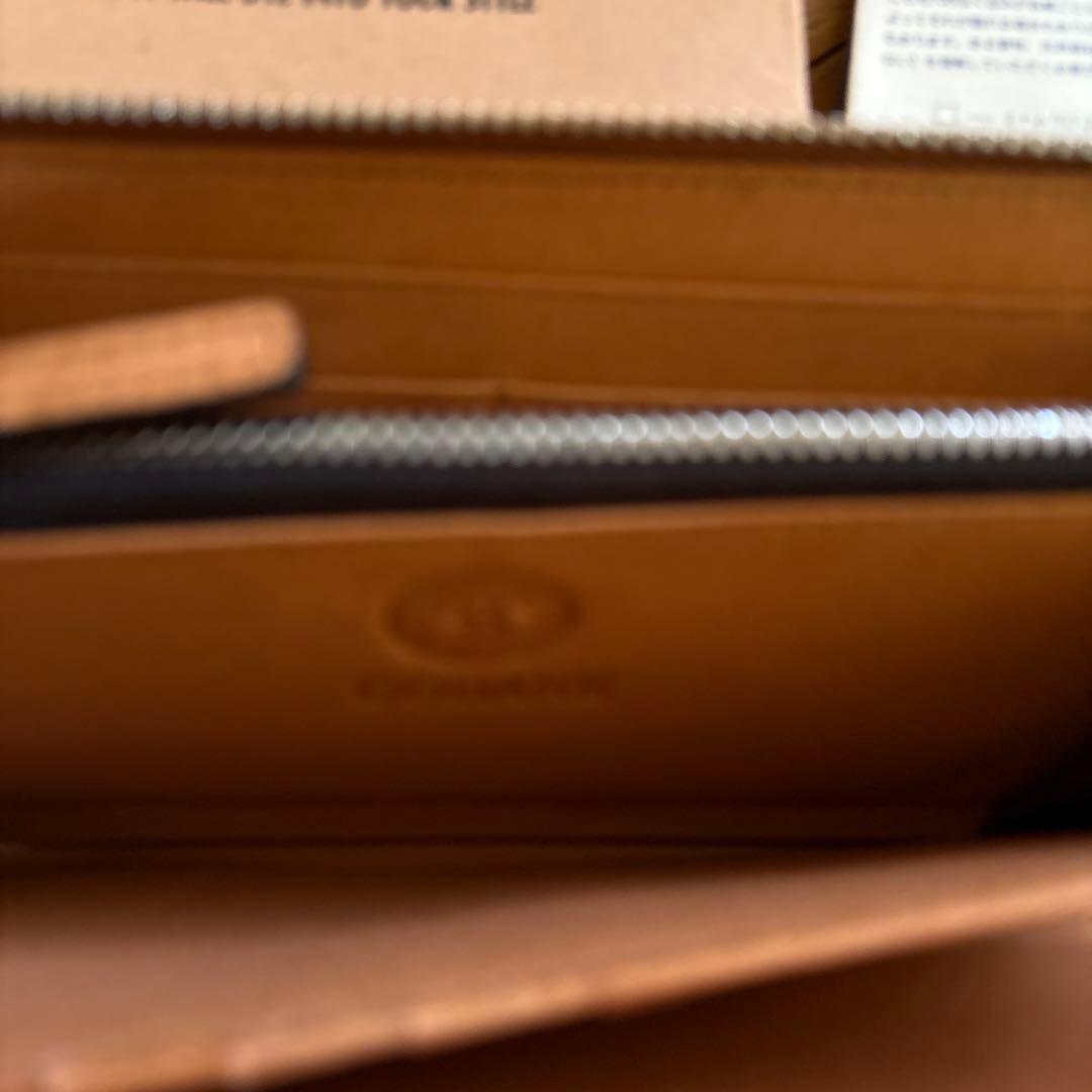 GODANE カイマン長財布　ライトブラウン