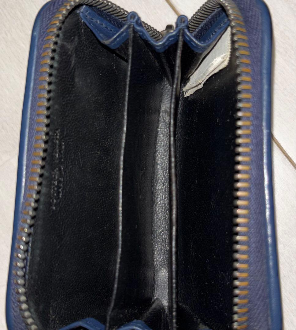 BOTTEGA VENETA 小銭入 ダークネイビー（箱・説明書・保証書付）