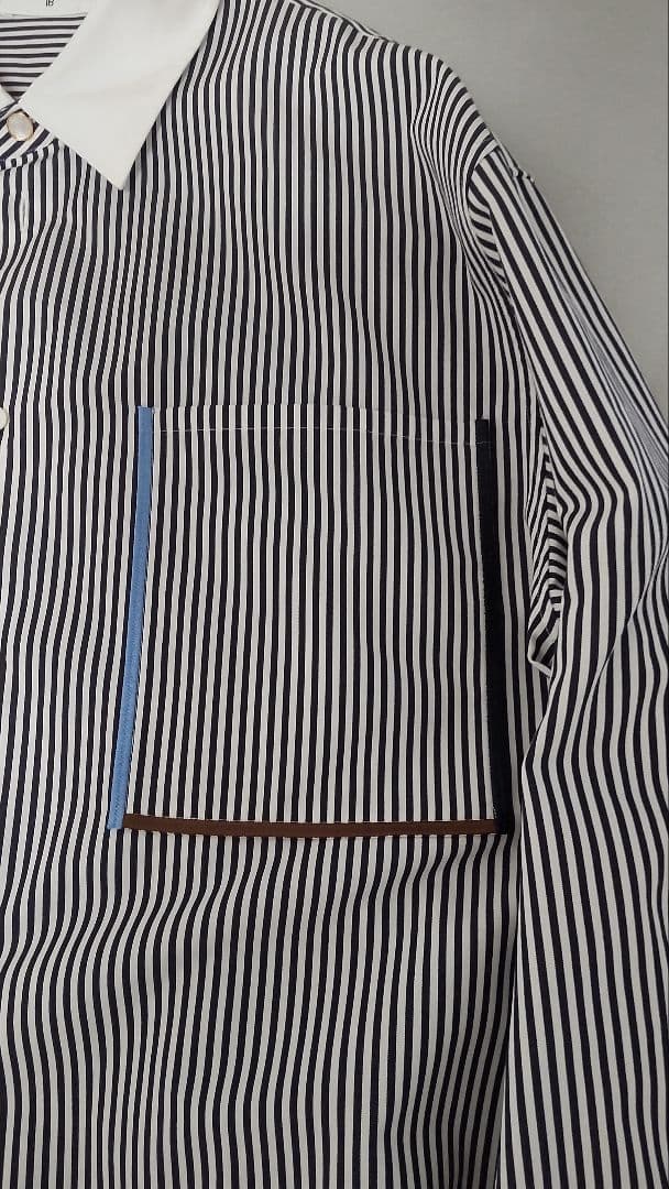 トゥモローランドビーストライプロングシャツ