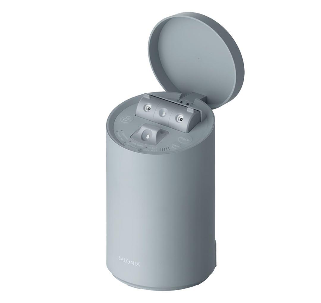 【新品】SALONIAピュアブライトスチーマー　サロニア 温冷 化粧水ミスト