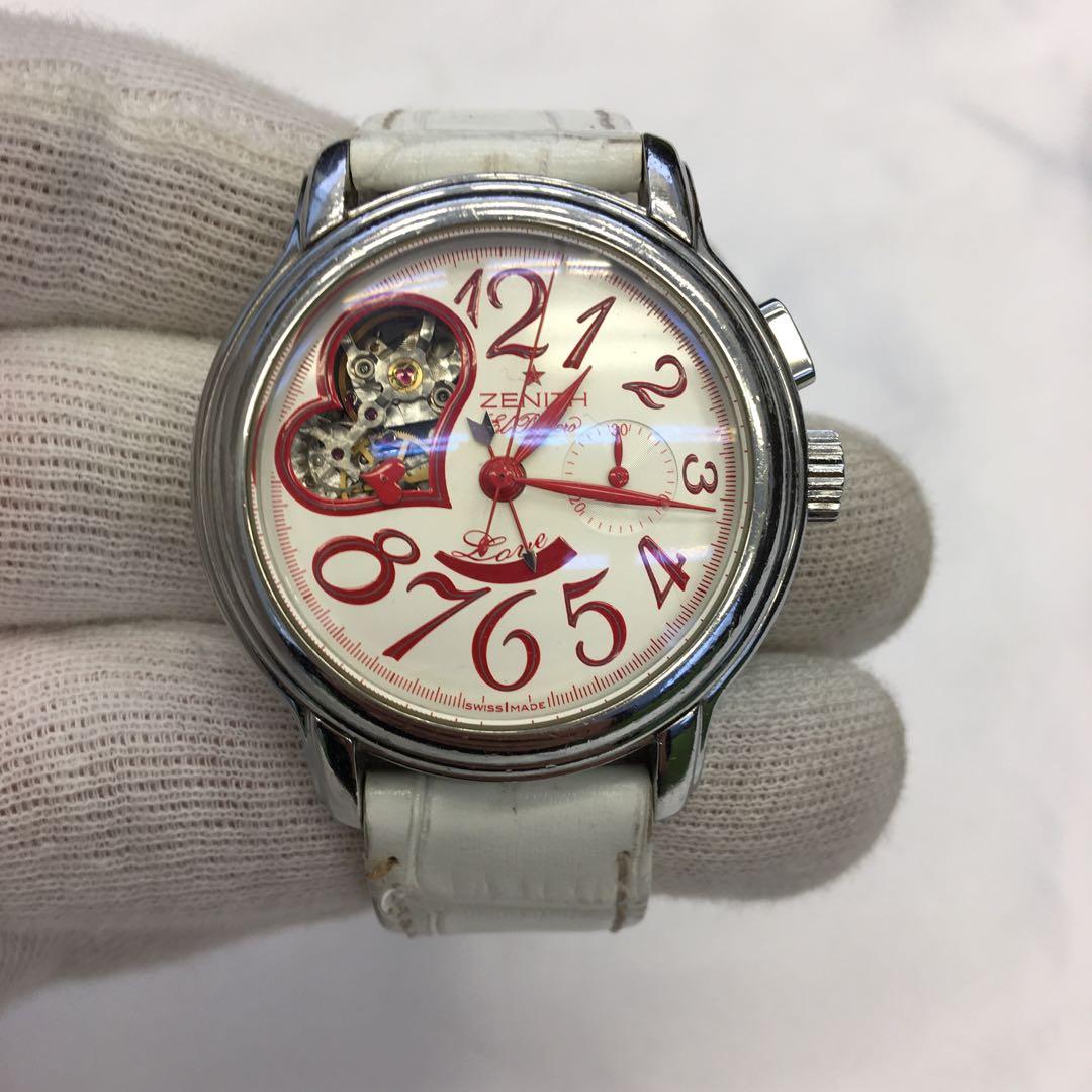 ゼニス ZENITH 03.1230.4021 クロノマスター 自動巻き 稼働品