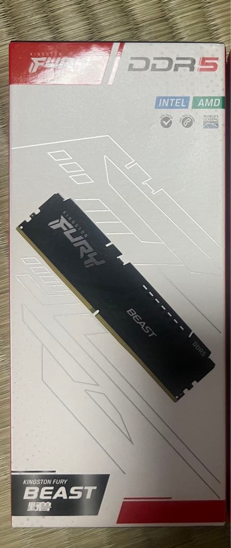 Kingston FURY BEAST DDR5 メモリー 2個セット