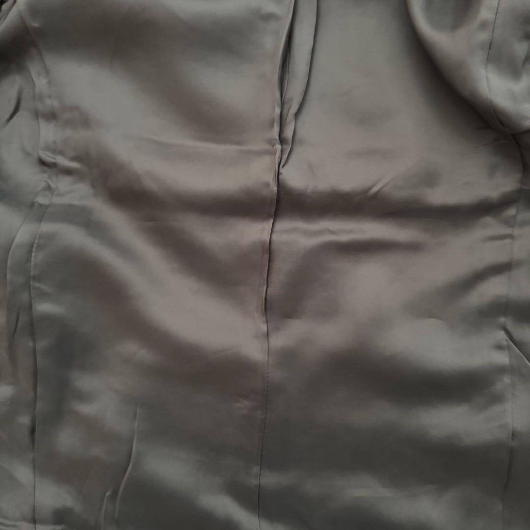 美品【INÉD】セットアップスーツ グレー 9号 ◆ フロントホック日本製