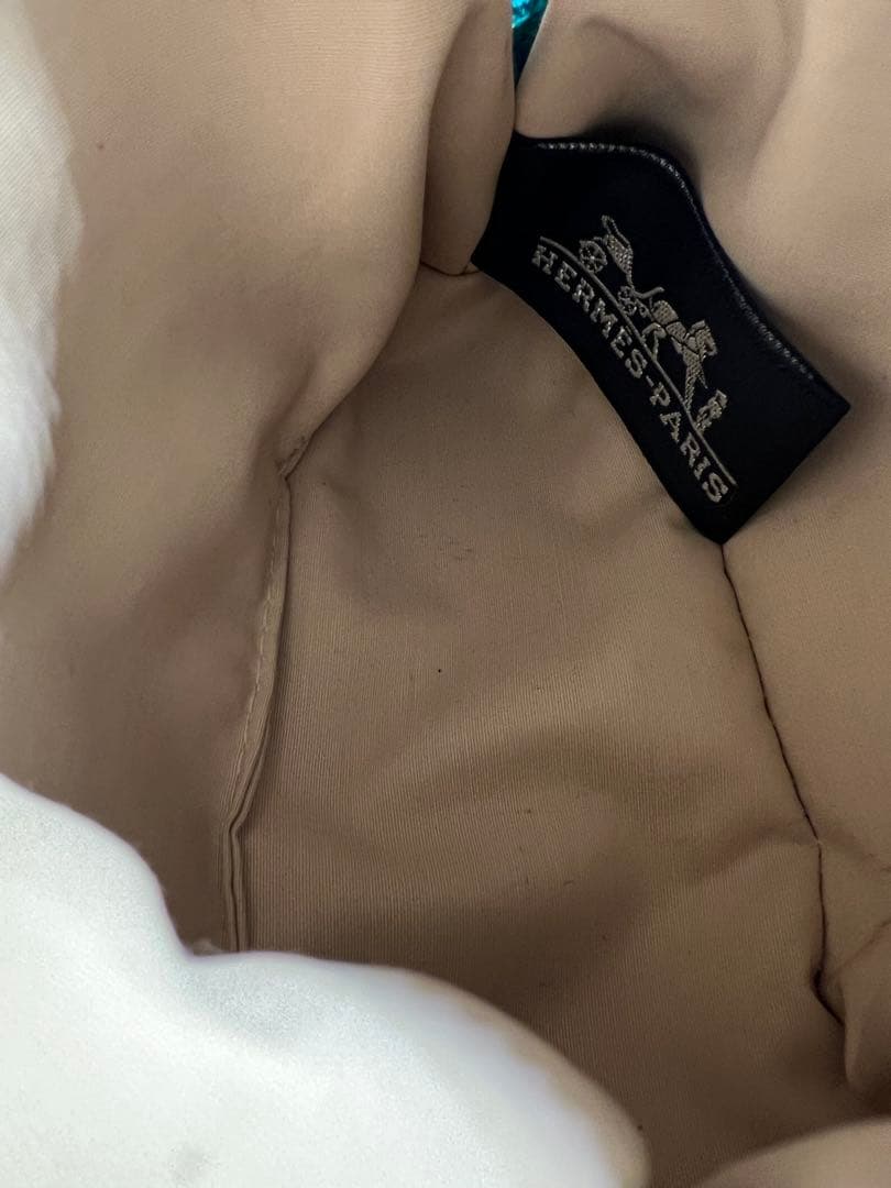 エルメス HERMES ボリード ミニポーチ グリーン