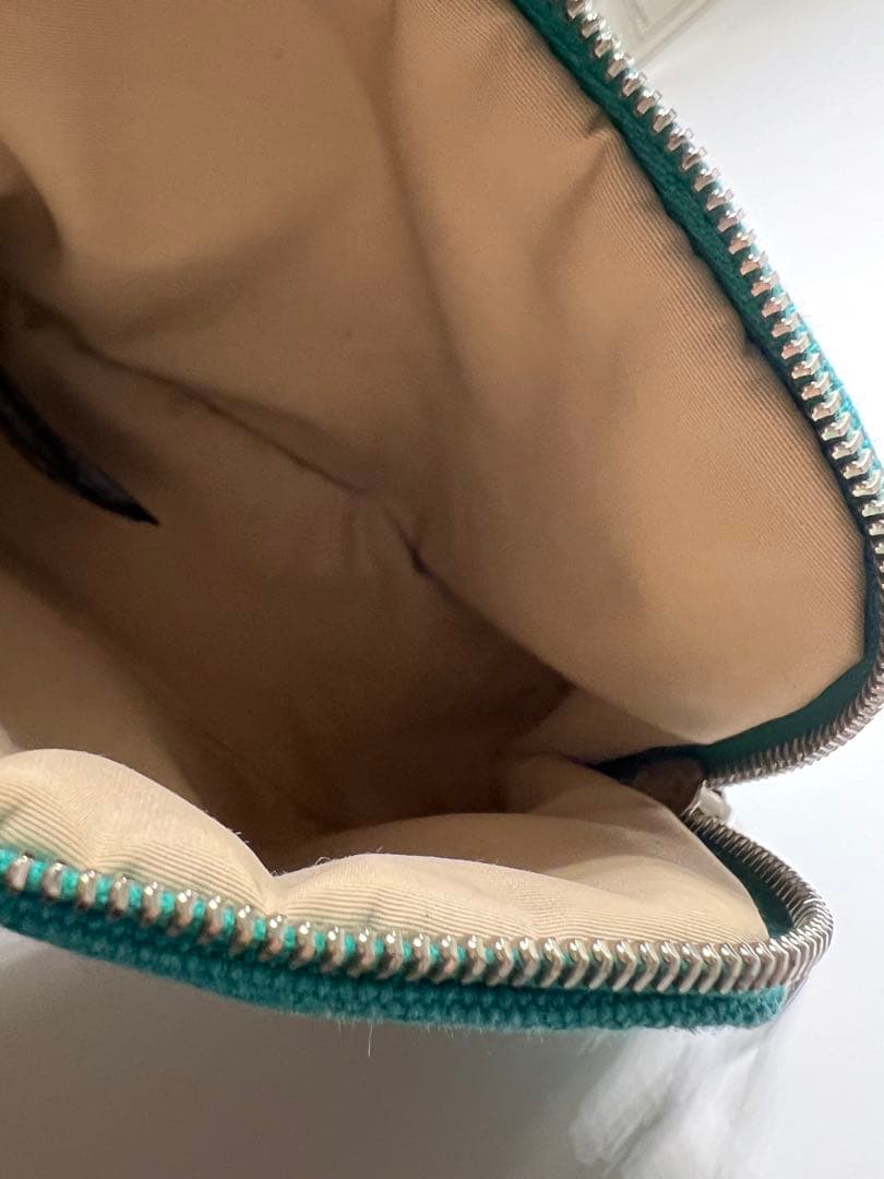 エルメス HERMES ボリード ミニポーチ グリーン