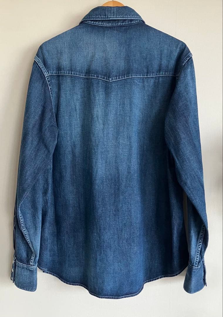 トップス visvim SOCIAL SCULPTURE SHIRT DMGD 3