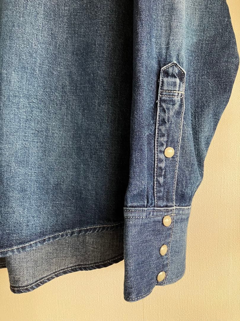 トップス visvim SOCIAL SCULPTURE SHIRT DMGD 3