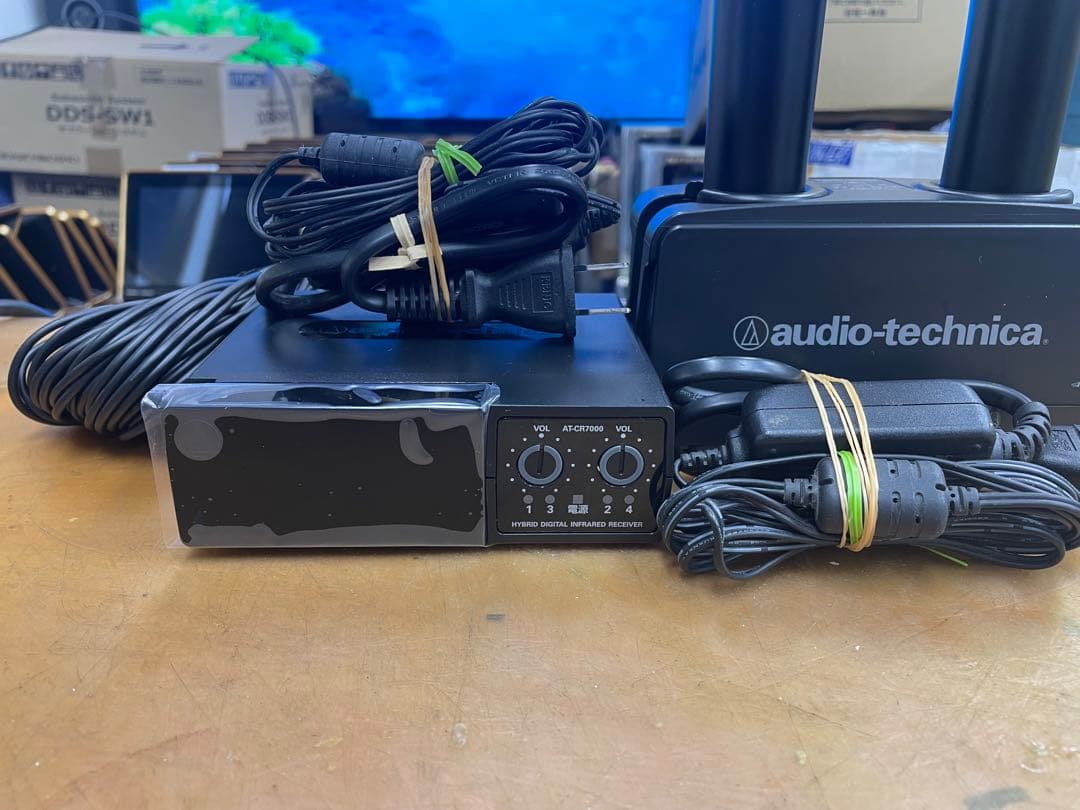 オーディオテクニカ赤外線ワイヤレスマイクセットCS7000+CLM7700