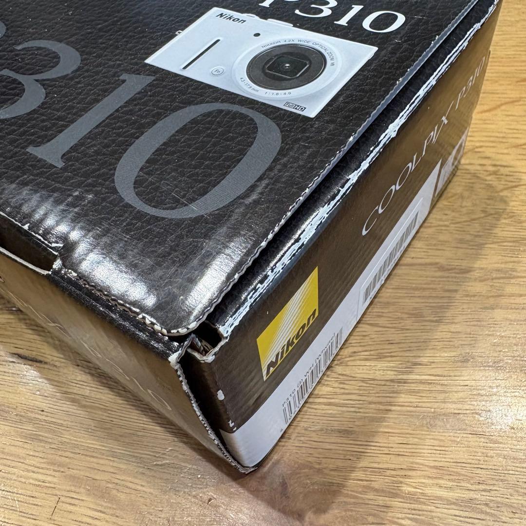 【美品】Nikon コンパクトデジタルカメラ COOLPIX P310 ホワイト