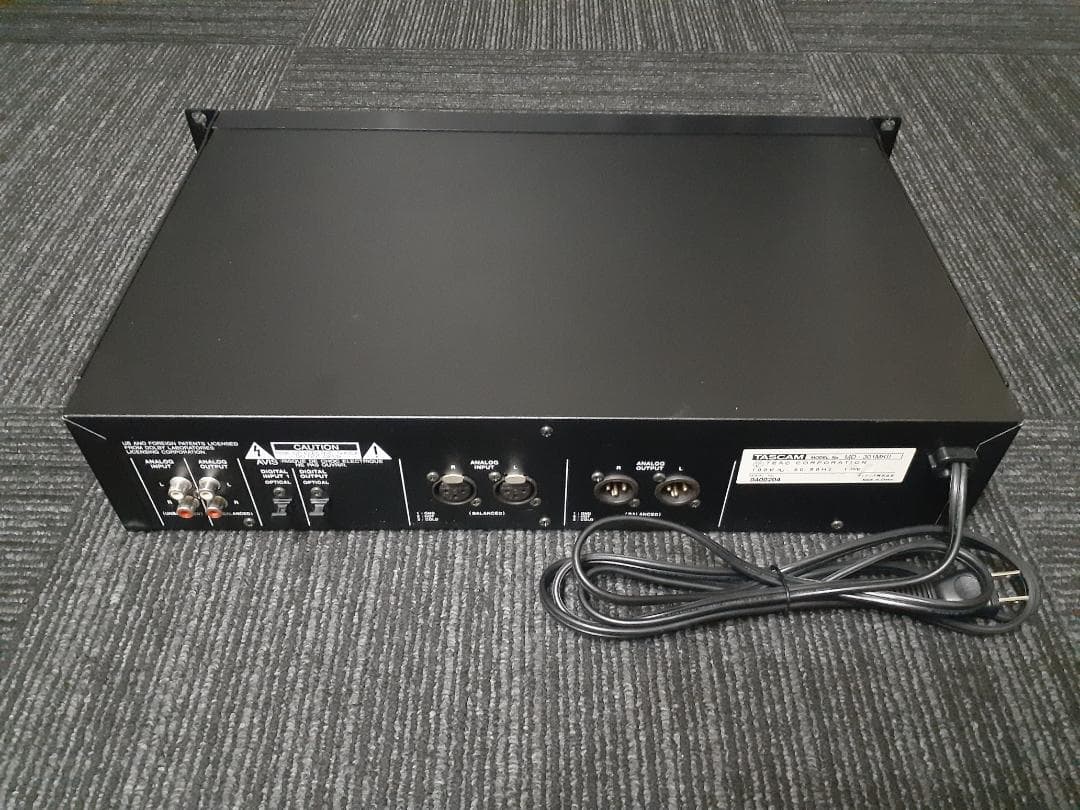 録音再生OK！TASCAM MD-301MK2 業務用MDデッキ おまけ多数あり