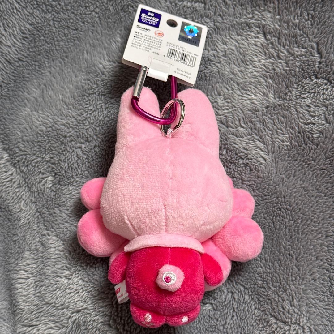 サンリオ マイメロ ミャクミャクなりきりぬいぐるみ　推しカラー　BC カラビナ