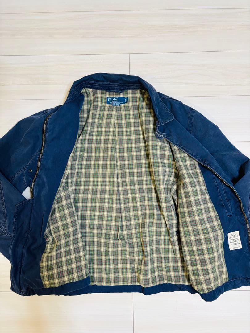 90s ポロラルフローレン　ハリントンジャケット　スウィングトップ