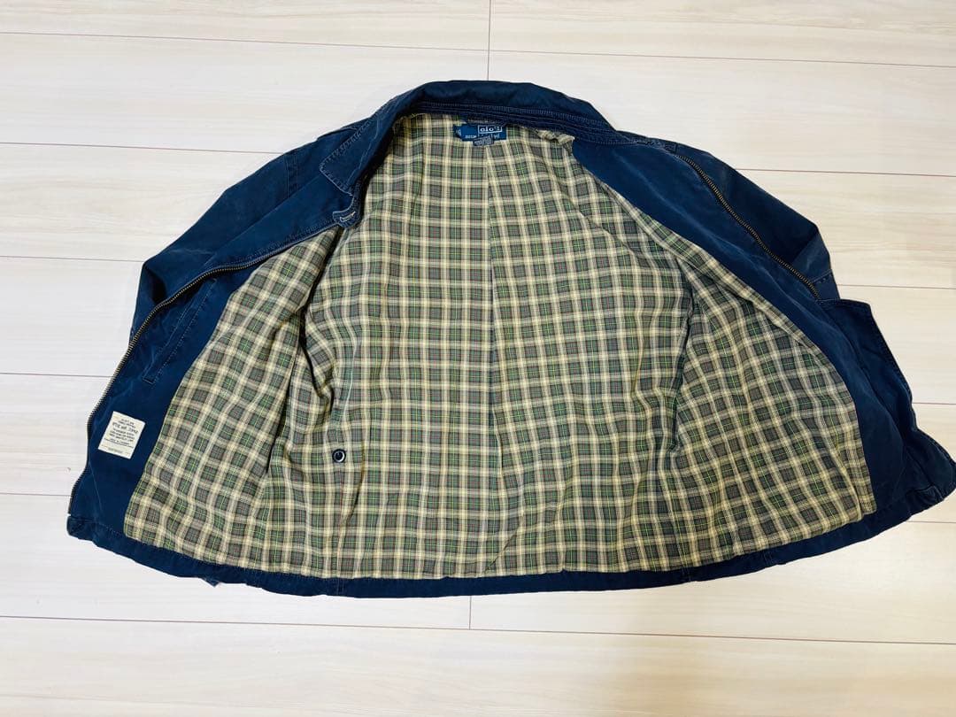 90s ポロラルフローレン　ハリントンジャケット　スウィングトップ