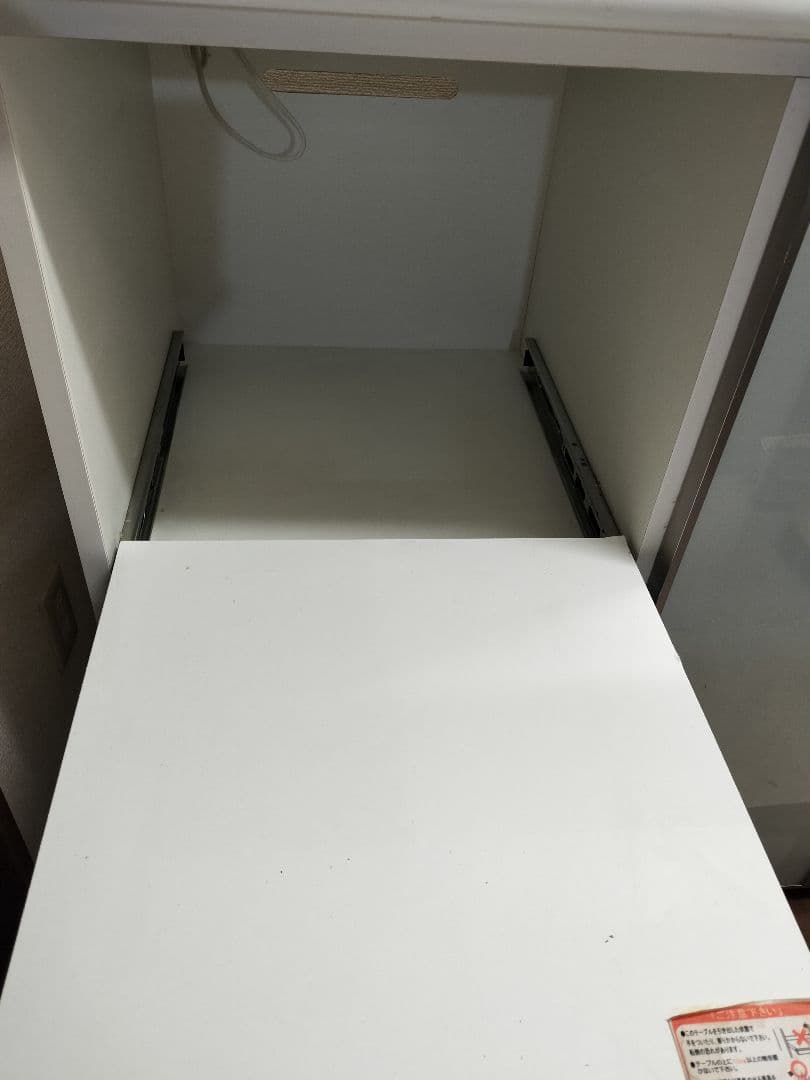 p*7様 ホワイト木製キッチンカウンター