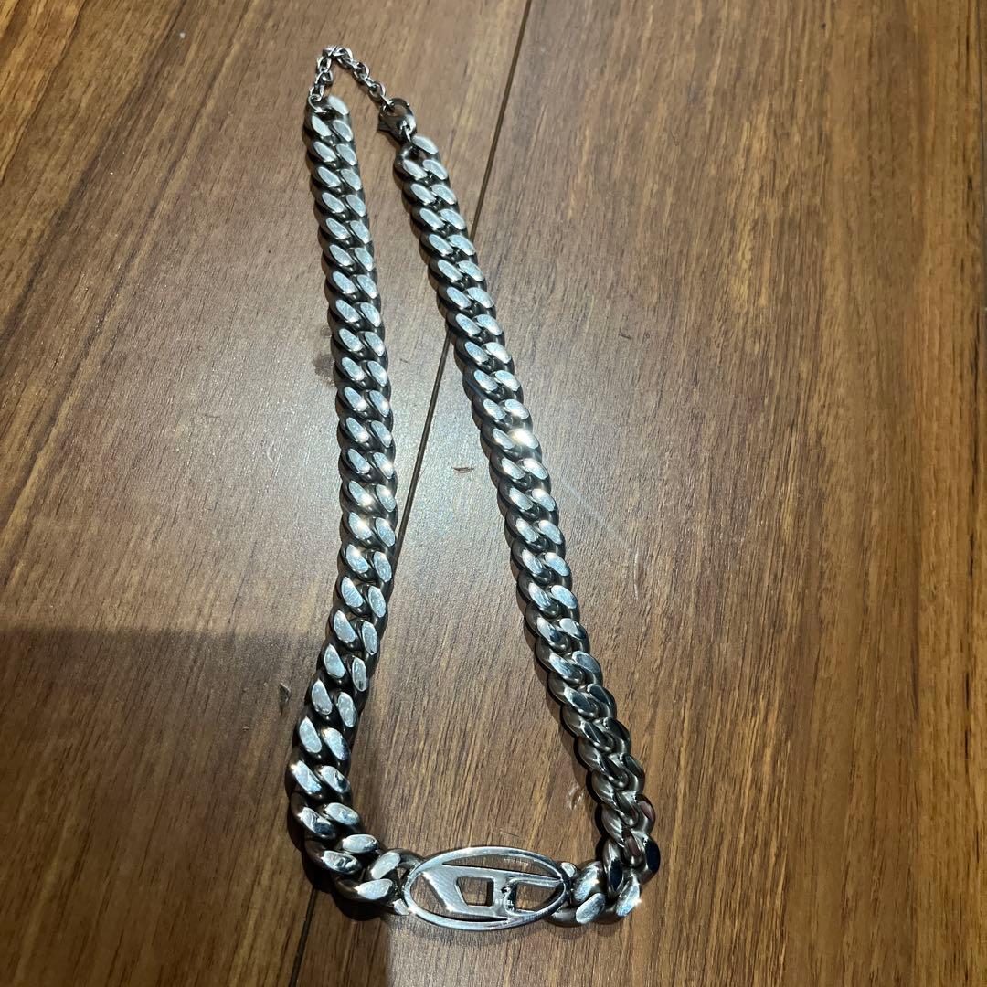 ステンレススチール チェーンネックレス