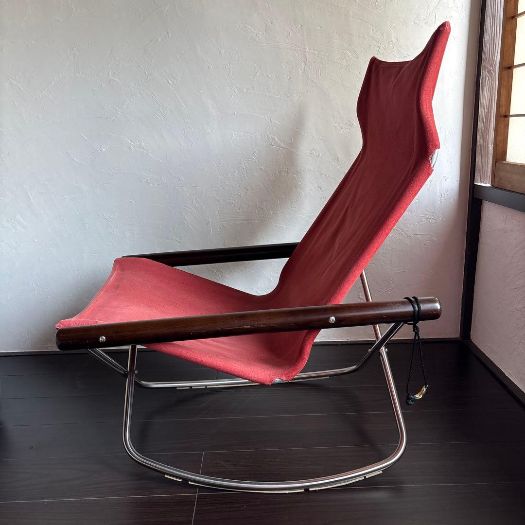 ニーチェア ロッキング オットマン ニーファニチア 初期 Nychair 貴重