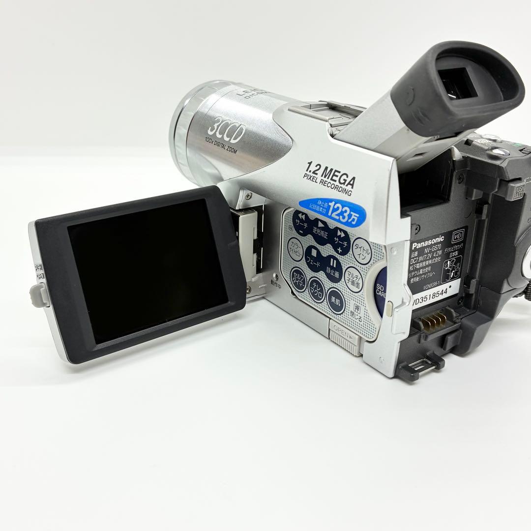 動作品 Panasonic パナソニック NV-GS70 デジタルビデオカメラ