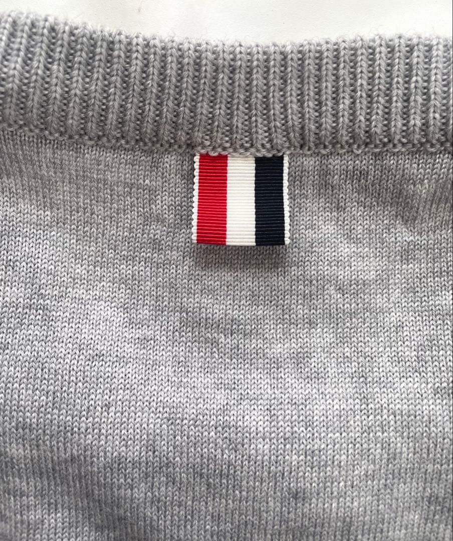 ケ*ン様 THOM BROWNE トムブラウン ウールセーター ニット 2 イタ