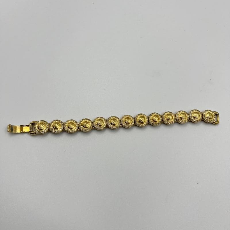 GIANNI VERSACE ブレスレット メデューサ ラインストーン