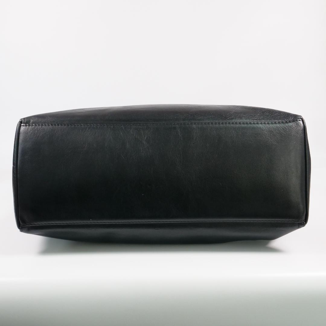 美品✨ ユナイテッドアローズ トートバッグ ダークネイビー レザー A4可