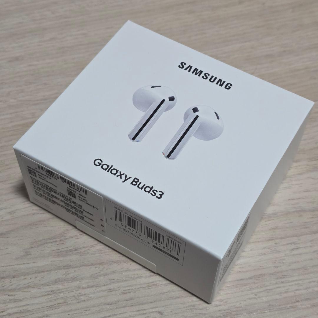 【新品未開封】Galaxy Buds3【ワイヤレスイヤホン】