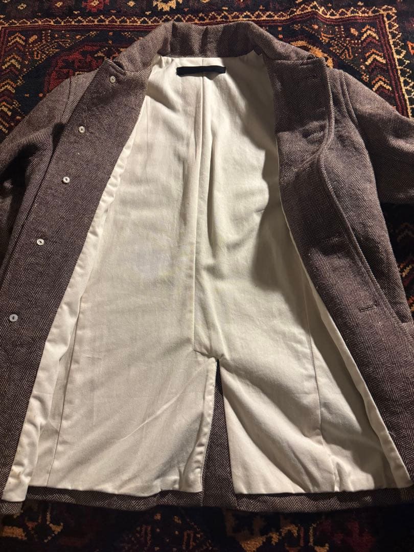 Dsecond 5ボタン　ヘリンボーンワークJKT