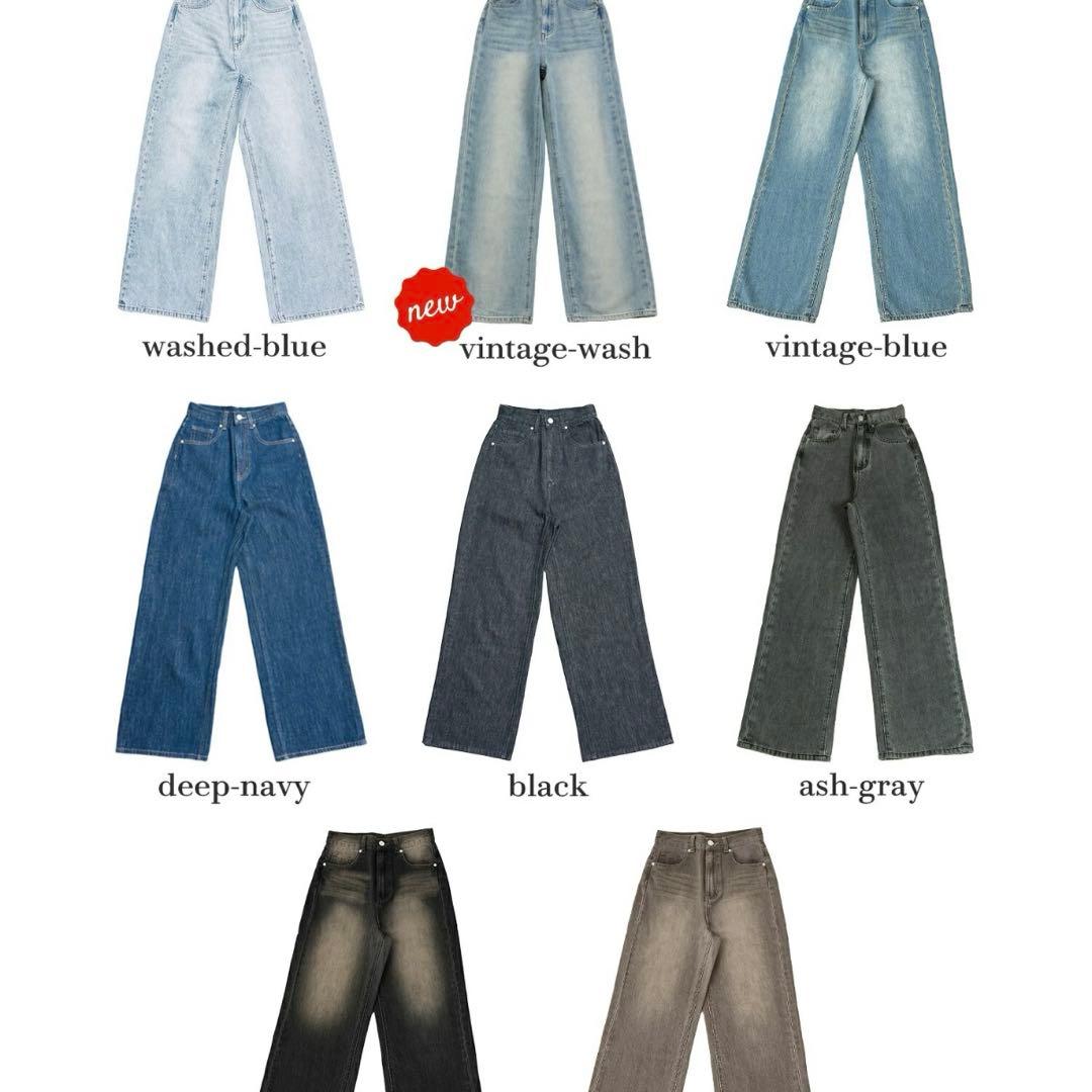 【最終値下げ】　TWWデニム　XS/M vintages-blue