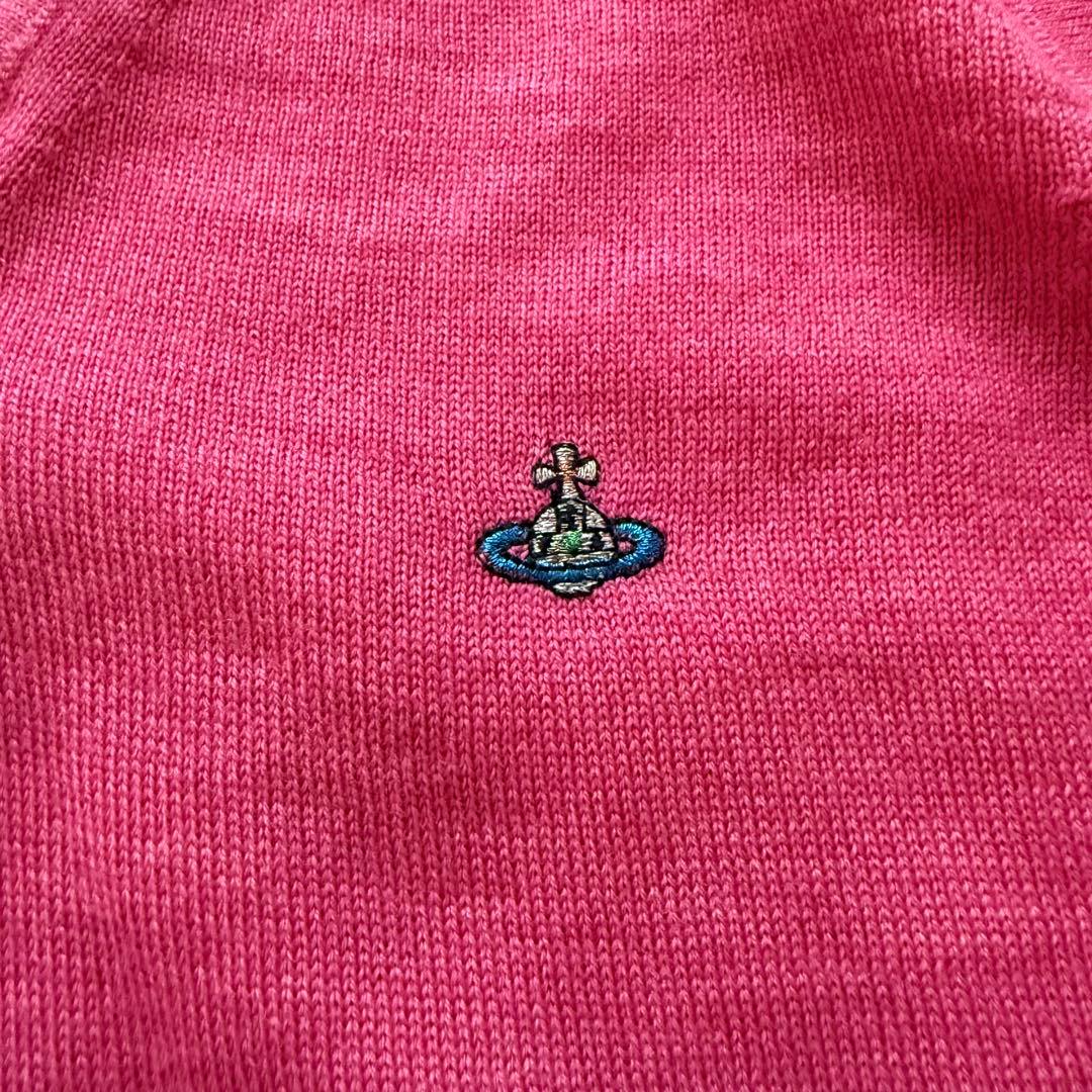 希少　ヴィヴィアンウエスト　ピンク　ニット　ベスト