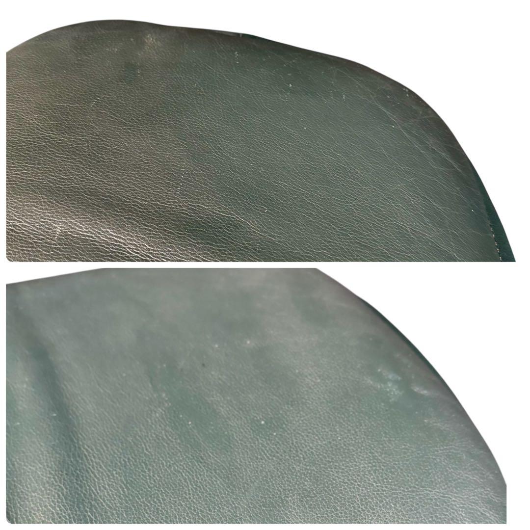 もなみり　本体のみ　HR732 カリモク 本革 リクライニング回転チェア