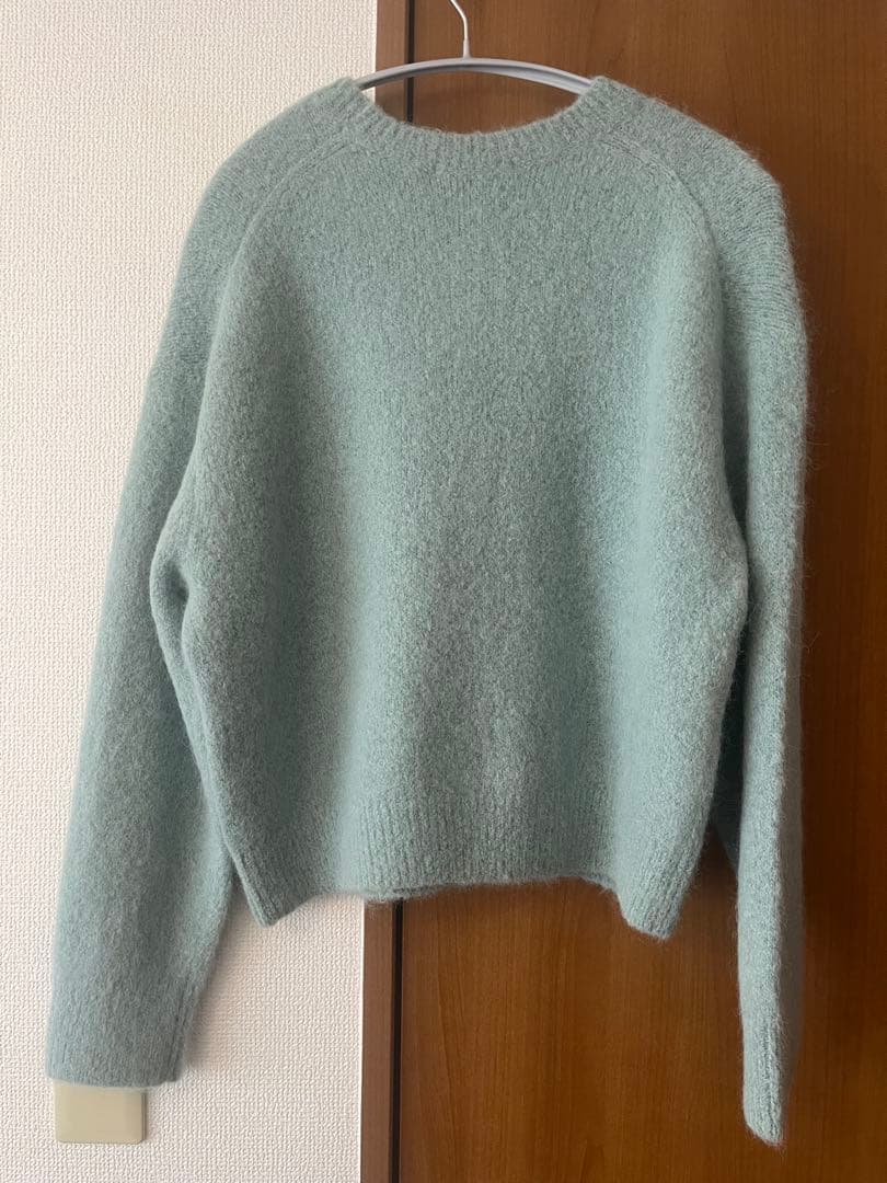 アルパカブレンド シャギー ニットプルオーバー