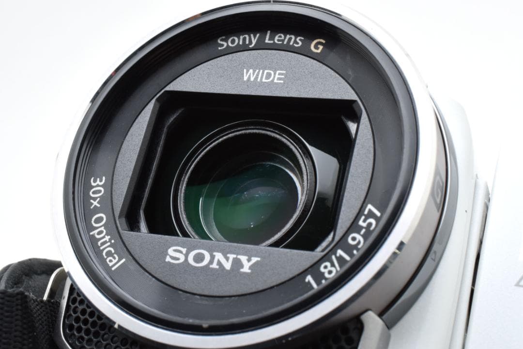 【美品】SONY Handycam HDR-CX535　ホワイト　動作確認済
