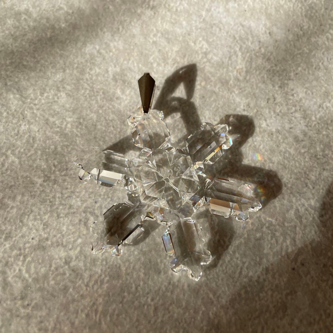 新品未使用【激レア】クリスマスオーナメント 1992年 雪の結晶 箱付きC