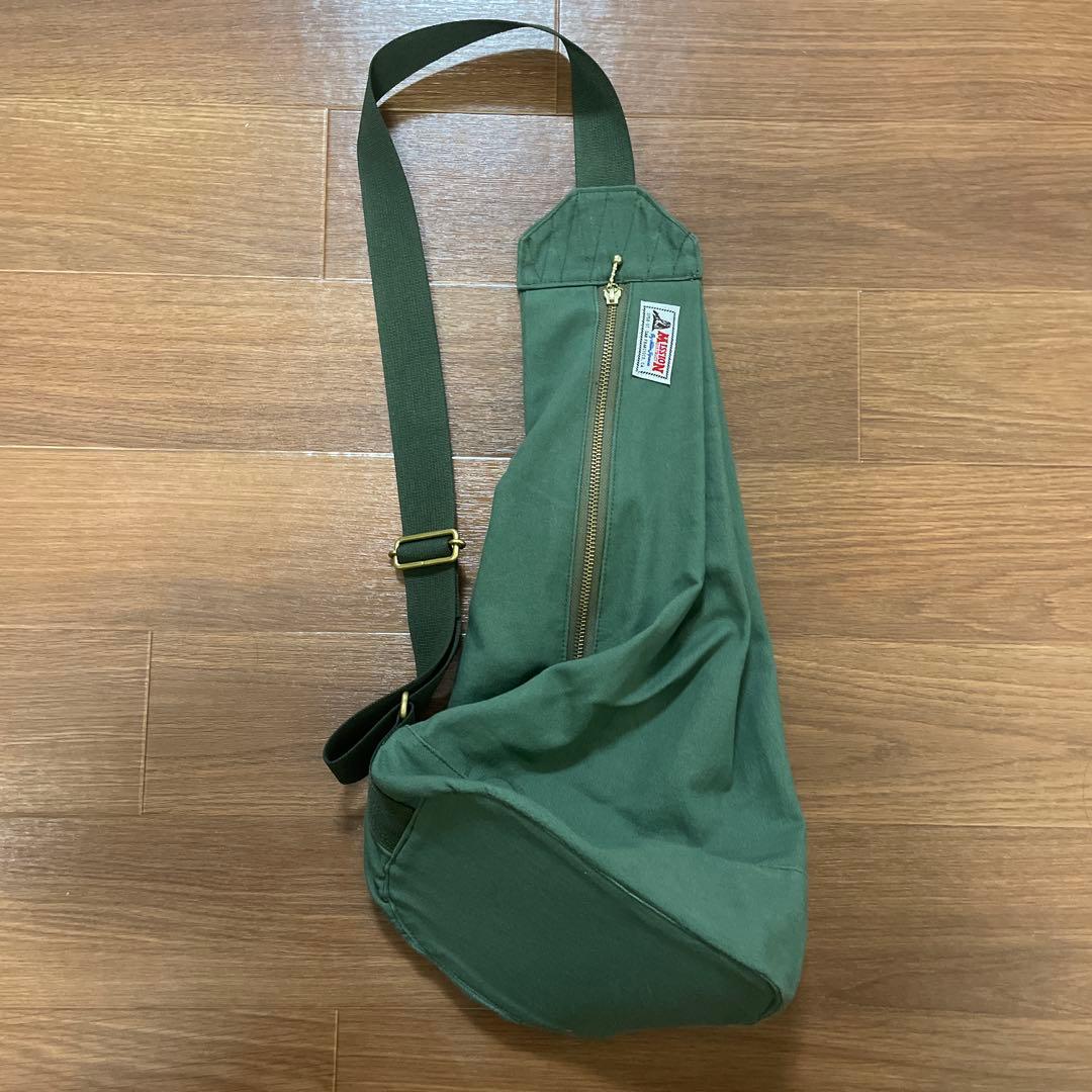 mission district オリーブグリーン ミリタリーバック