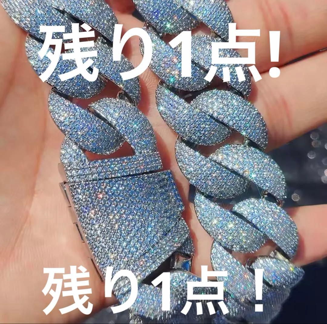 フルジルコニア マイアミキューバンネックレス ブリンブリン