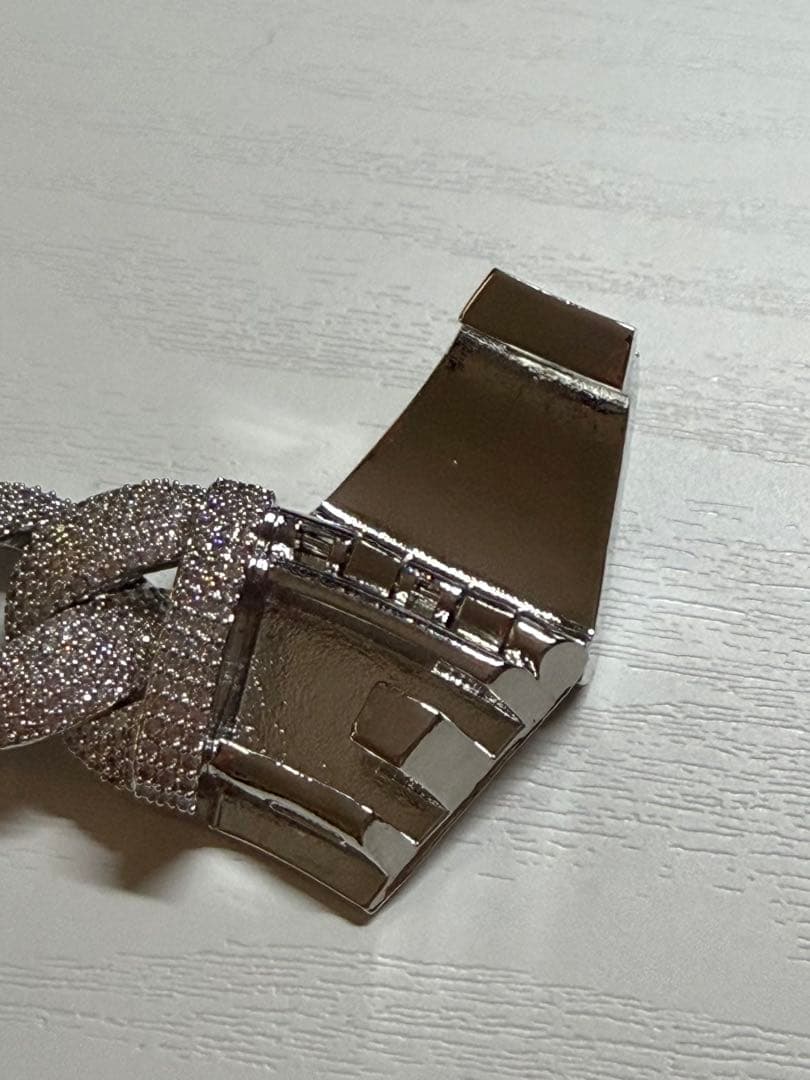 フルジルコニア マイアミキューバンネックレス ブリンブリン