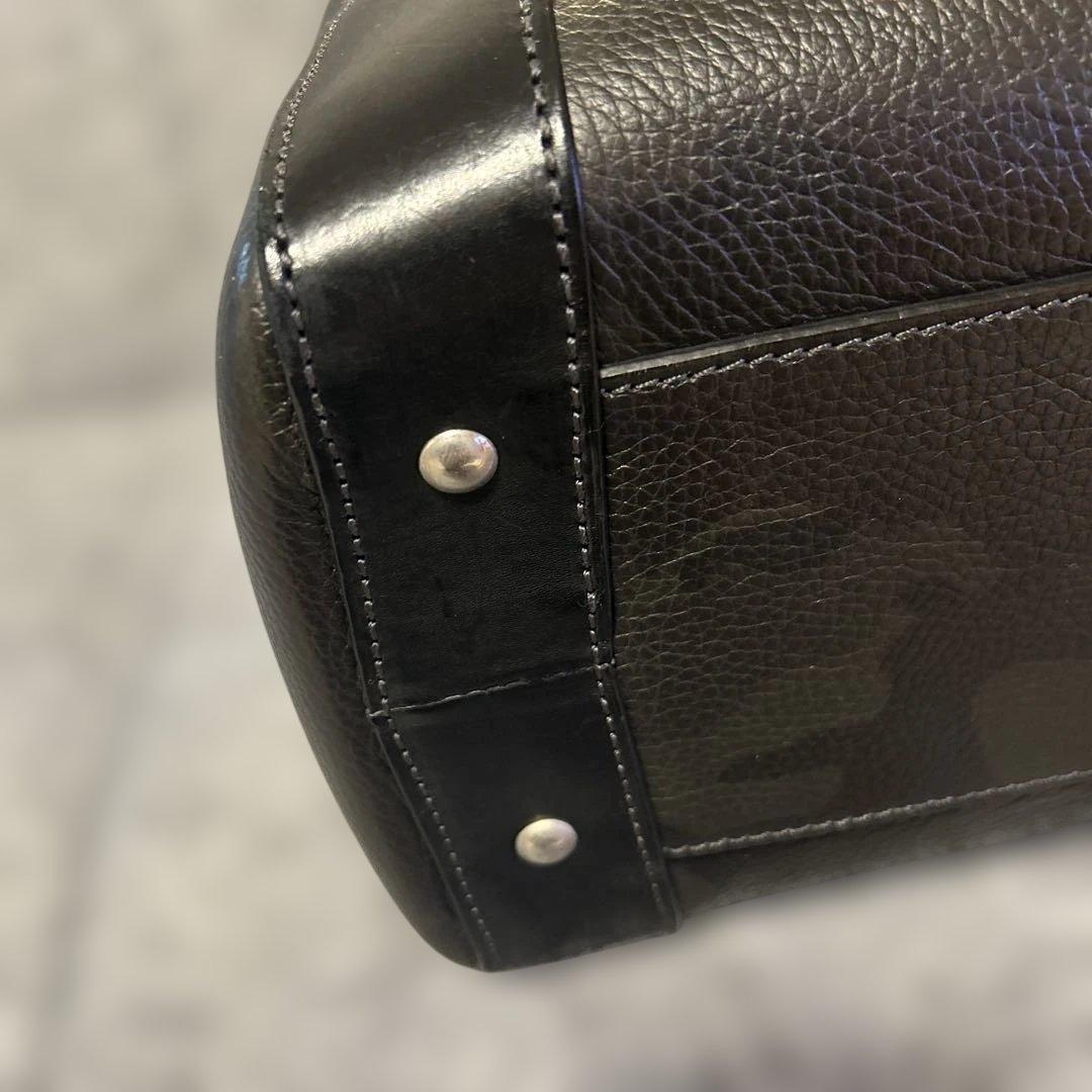 （極美品/レア）Daniel &Bob カモフラ レザートートバッグ