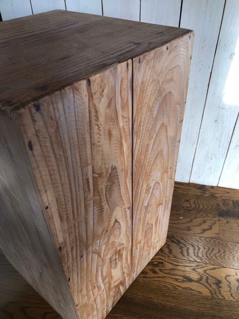 ■レトロ■古い木の８杯引き出し書類棚　カルテケース　小引出し