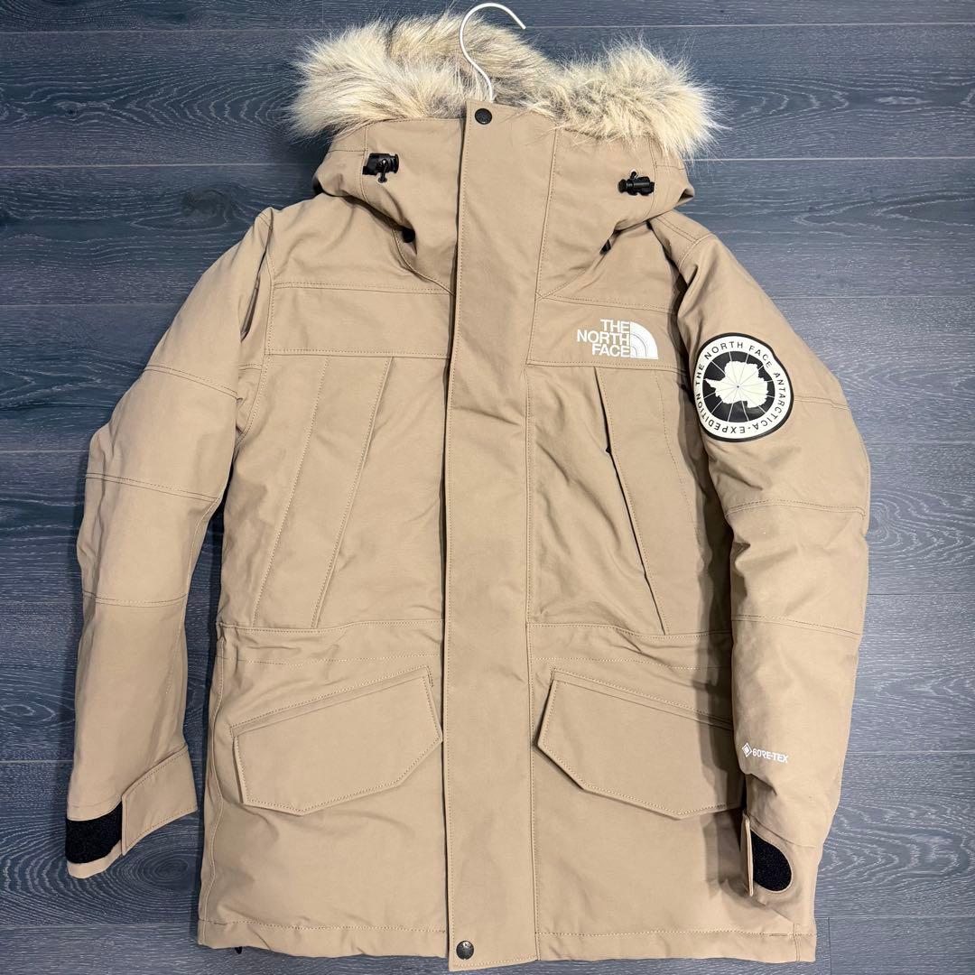 THE NORTH FACE GORE-TEX ダウンジャケット XS ベージュ