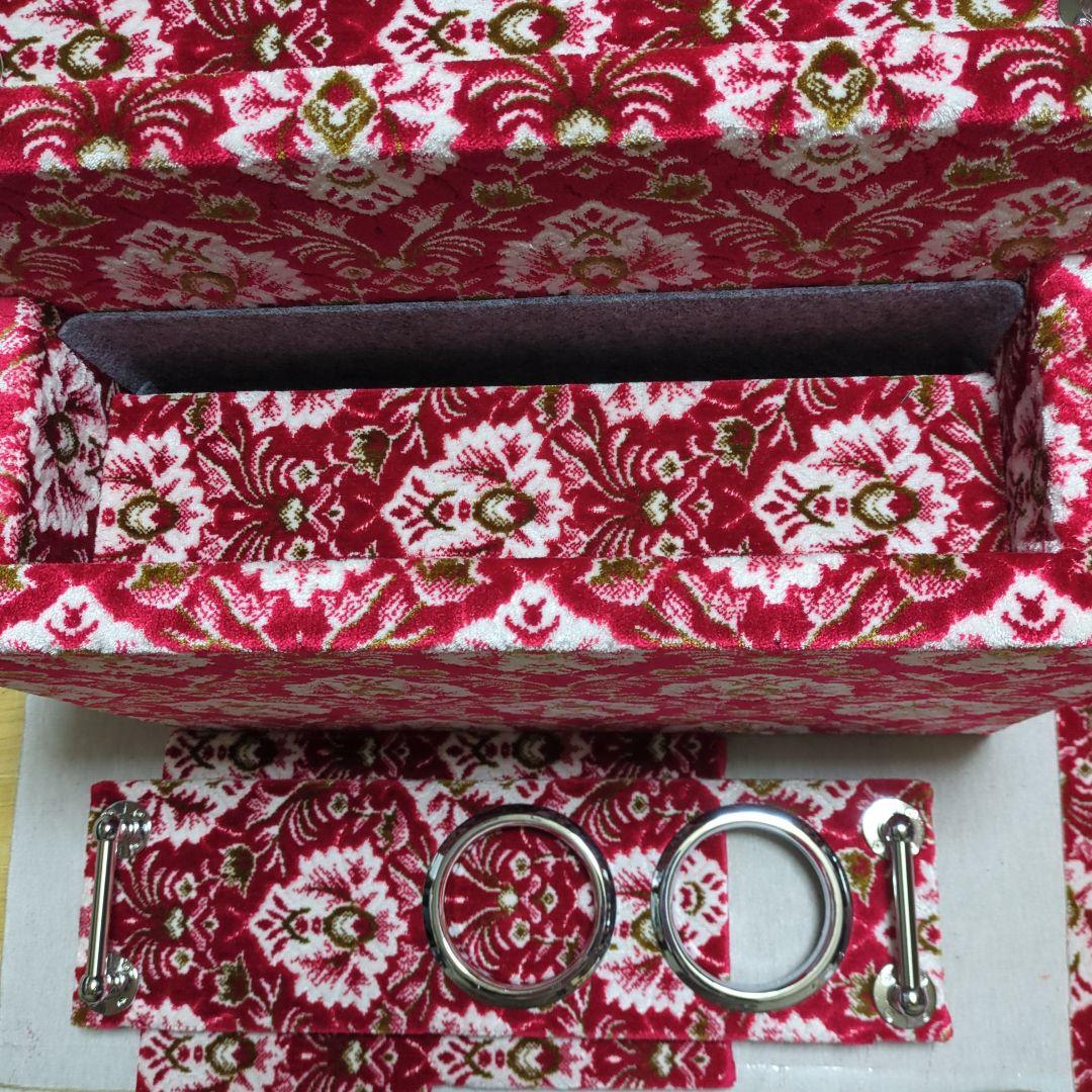 【トムトム】コンソールBOX【新格子レッド】