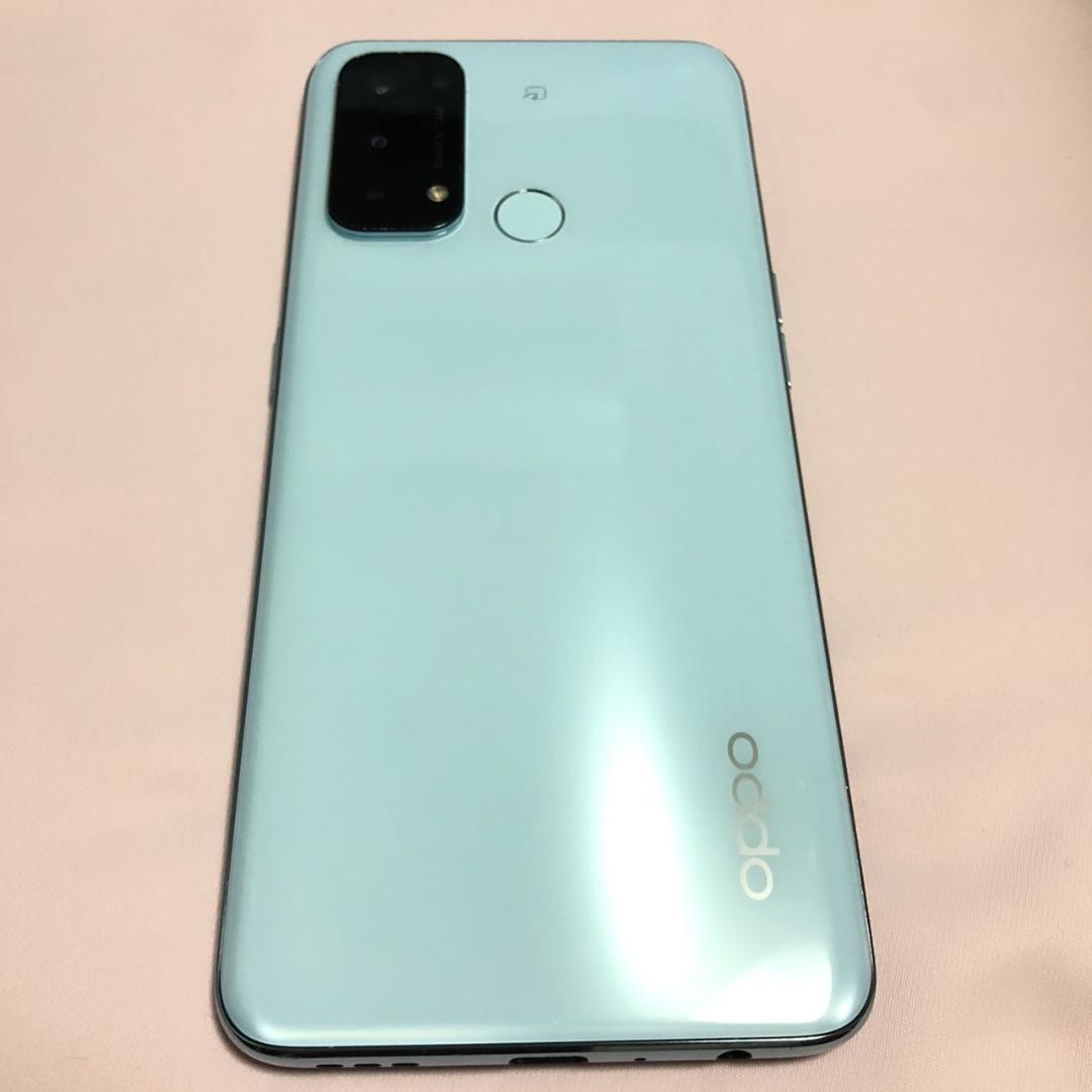OPPOReno5A SIMフリー デュアルSIM 楽天モバイル アイスブルー