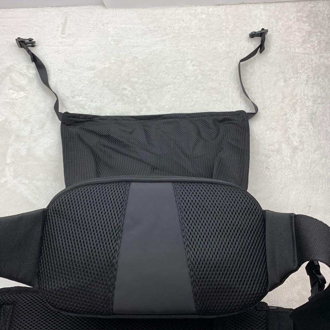 【美品】POMULU ポムル ヒップシート ショルダーバッグ 2way ブラック