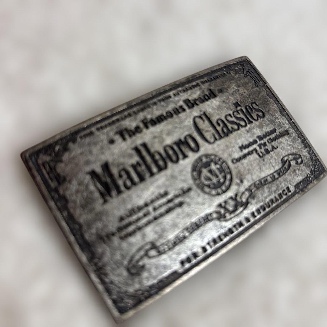 【希少】Marlboro Classics バックル シルバー　アンティーク