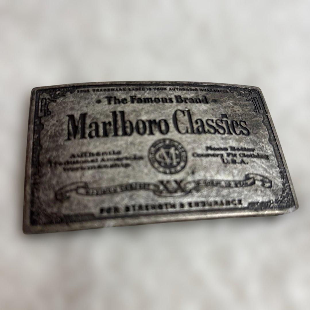【希少】Marlboro Classics バックル シルバー　アンティーク