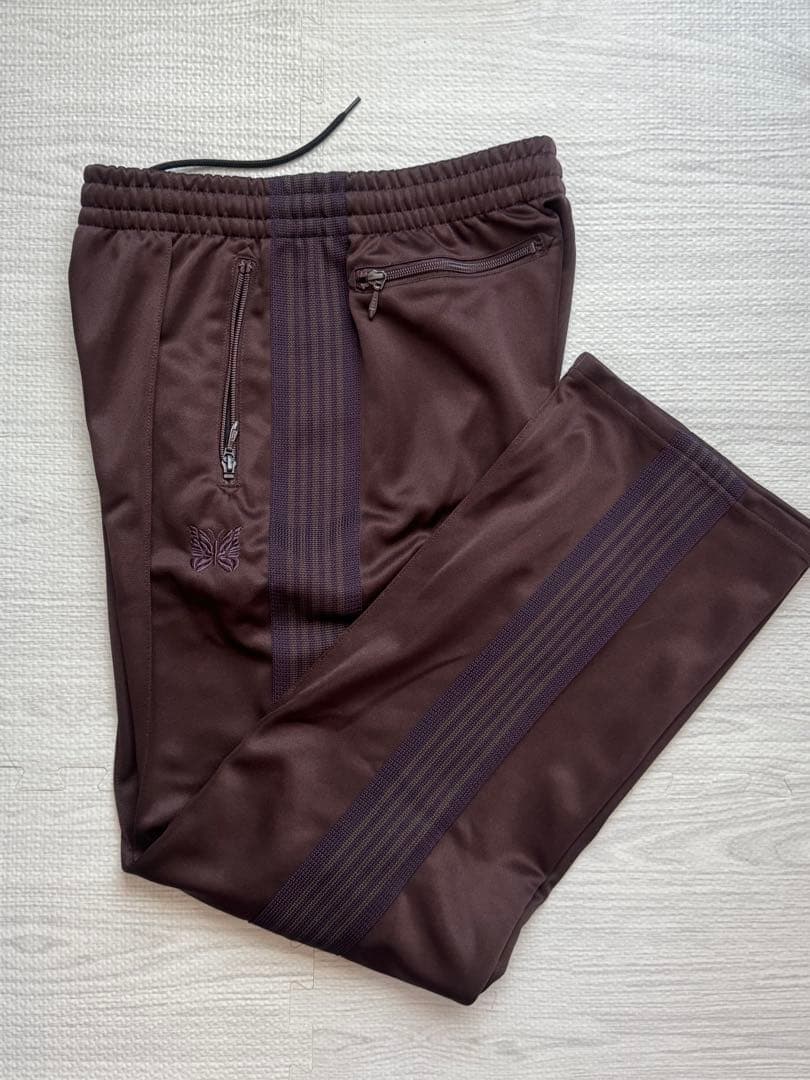 Needles Track Pants (XS-ブラウン/パープル)