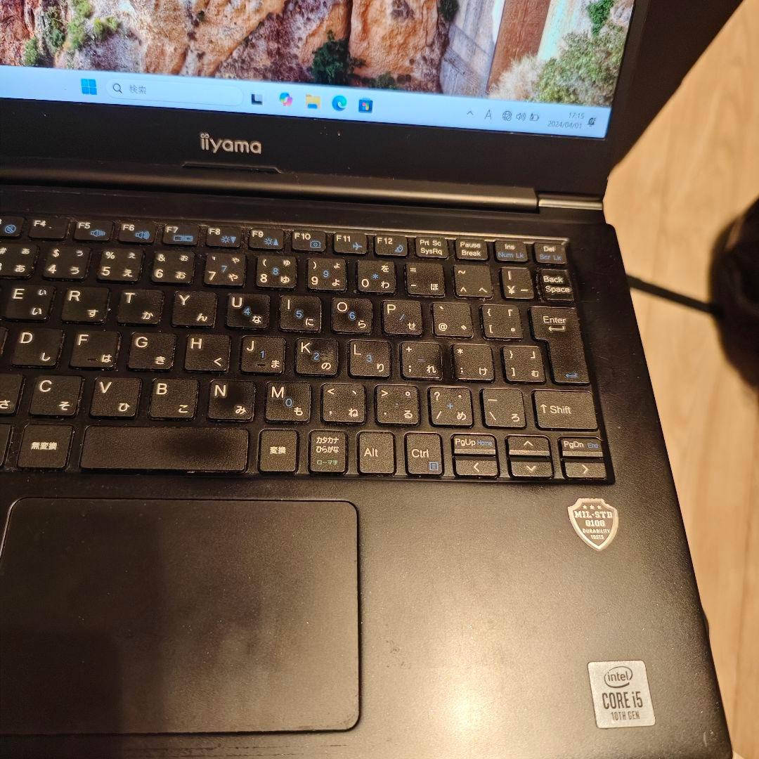 iiyama i5-10210U メモリ8gb