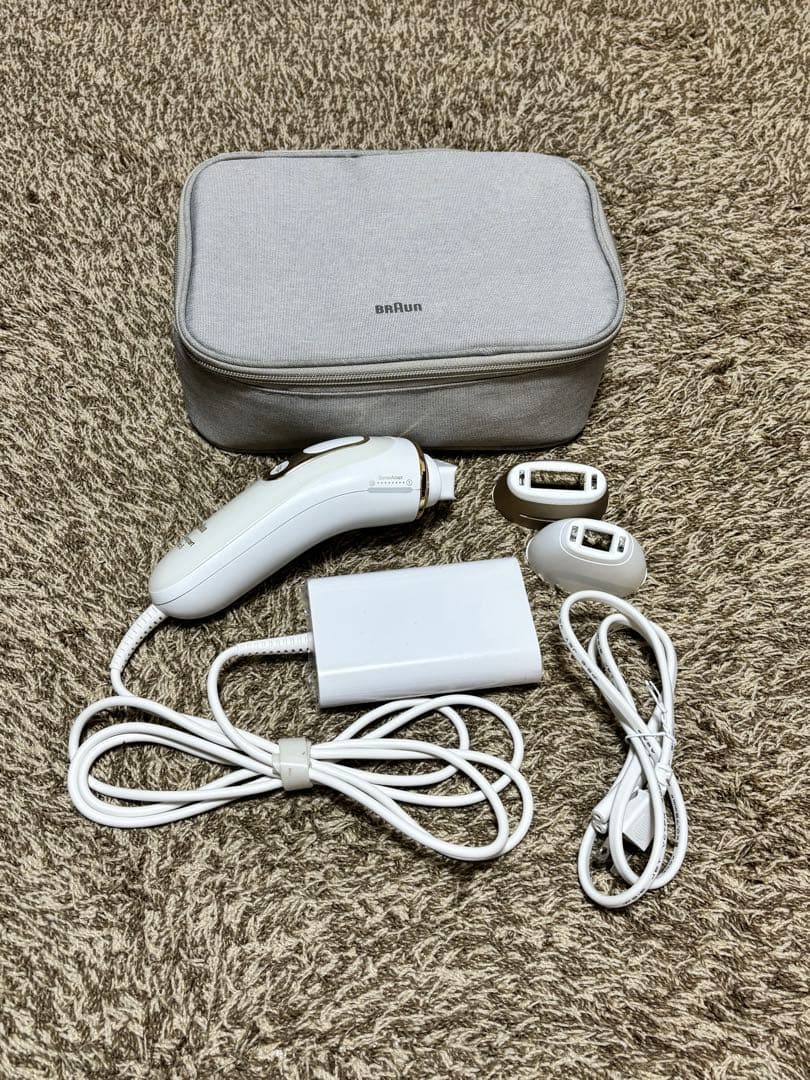 Braun 脱毛器 光脱毛器 収納ケース付き