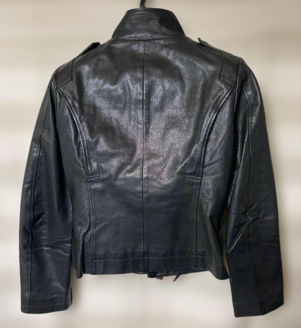 12/19お値下《美品》ハウト　シングルレザーライダース（ノーカラー）