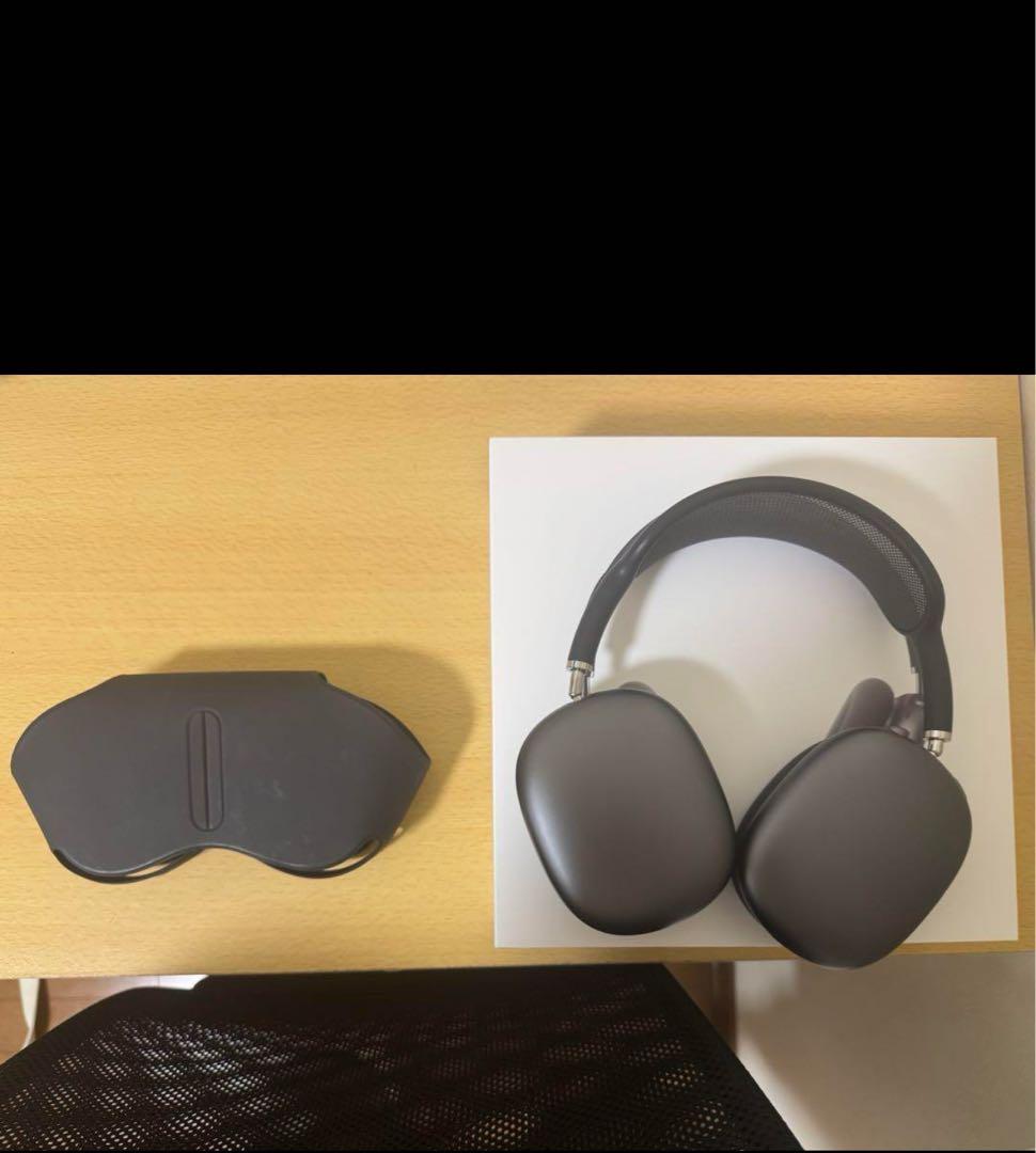 AirPods Max 本体 スペースグレー 充電ケースとスタンド付き