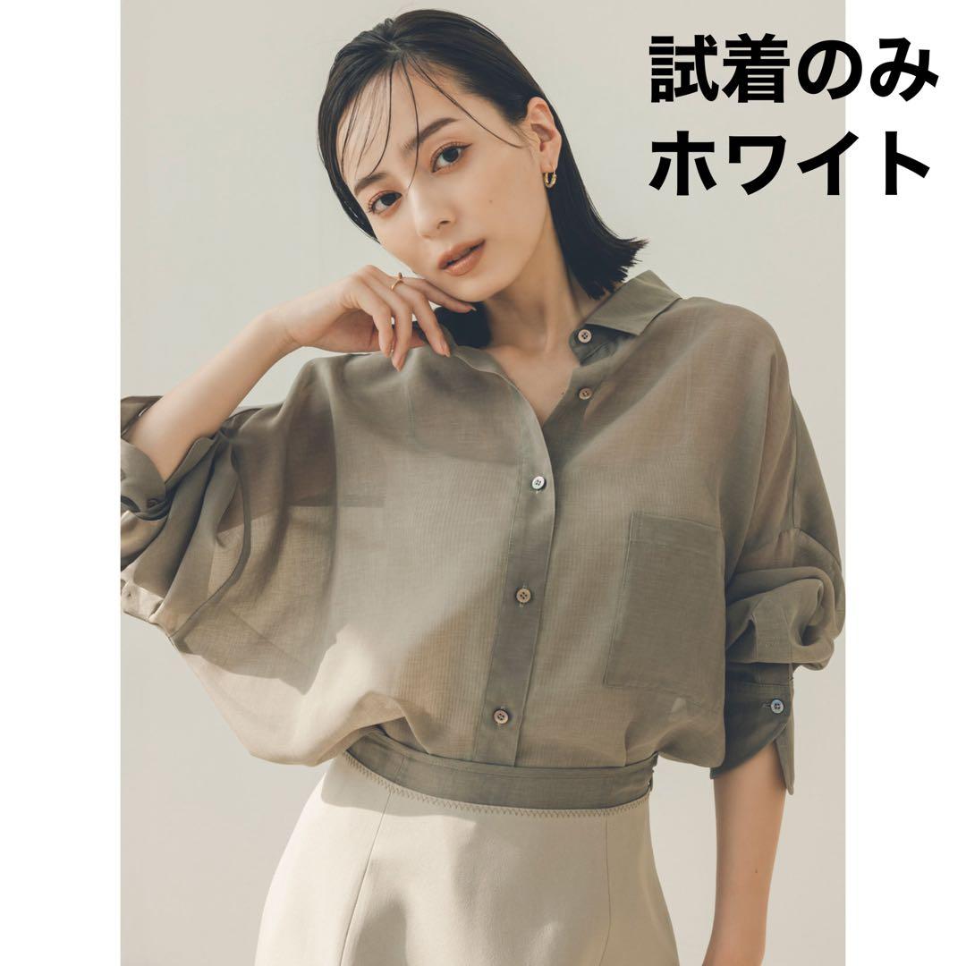 25ss anuans アニュアンス　ミニマルシアーオーバーシャツ