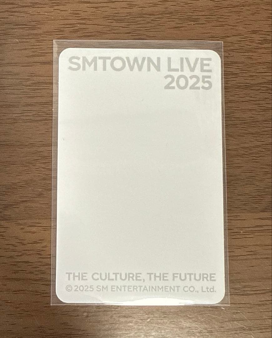 aespa カリナ SMTOWN 2025 コーチジャケット トレカ